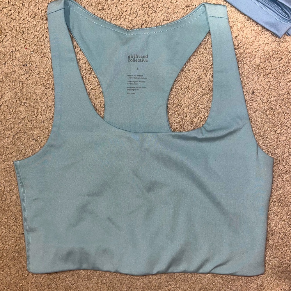 Girlfriend Collective Paloma Bra in Glass